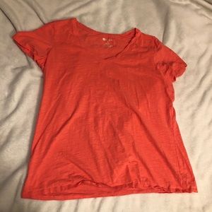 Stylus tee XXL, salmon/coral color, EUC